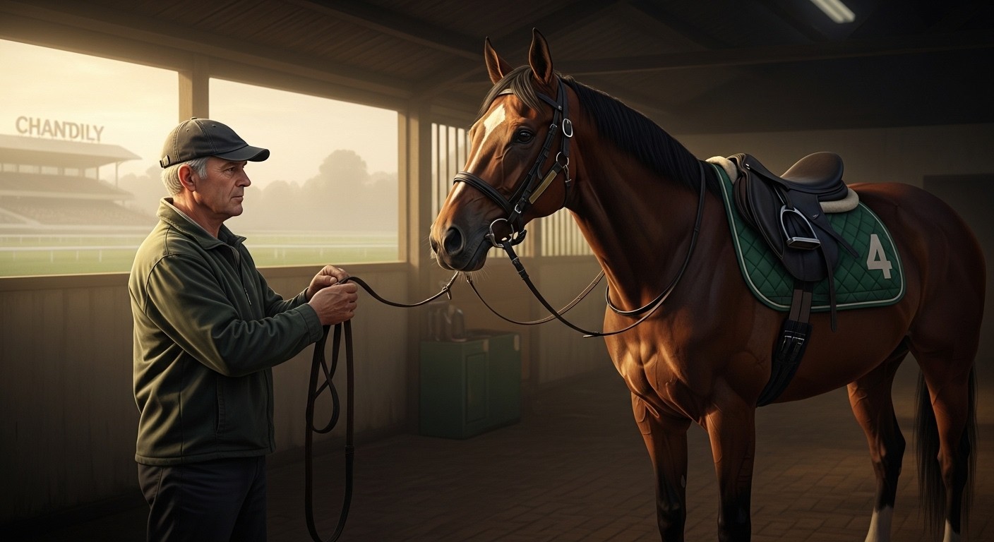 Découvrez l'histoire touchante d'un entraîneur passionné qui se lève à 4h pour ses chevaux et vise le Quinté à Chantilly avec Treasure Keeper. Une vie dédiée à l'hippisme.