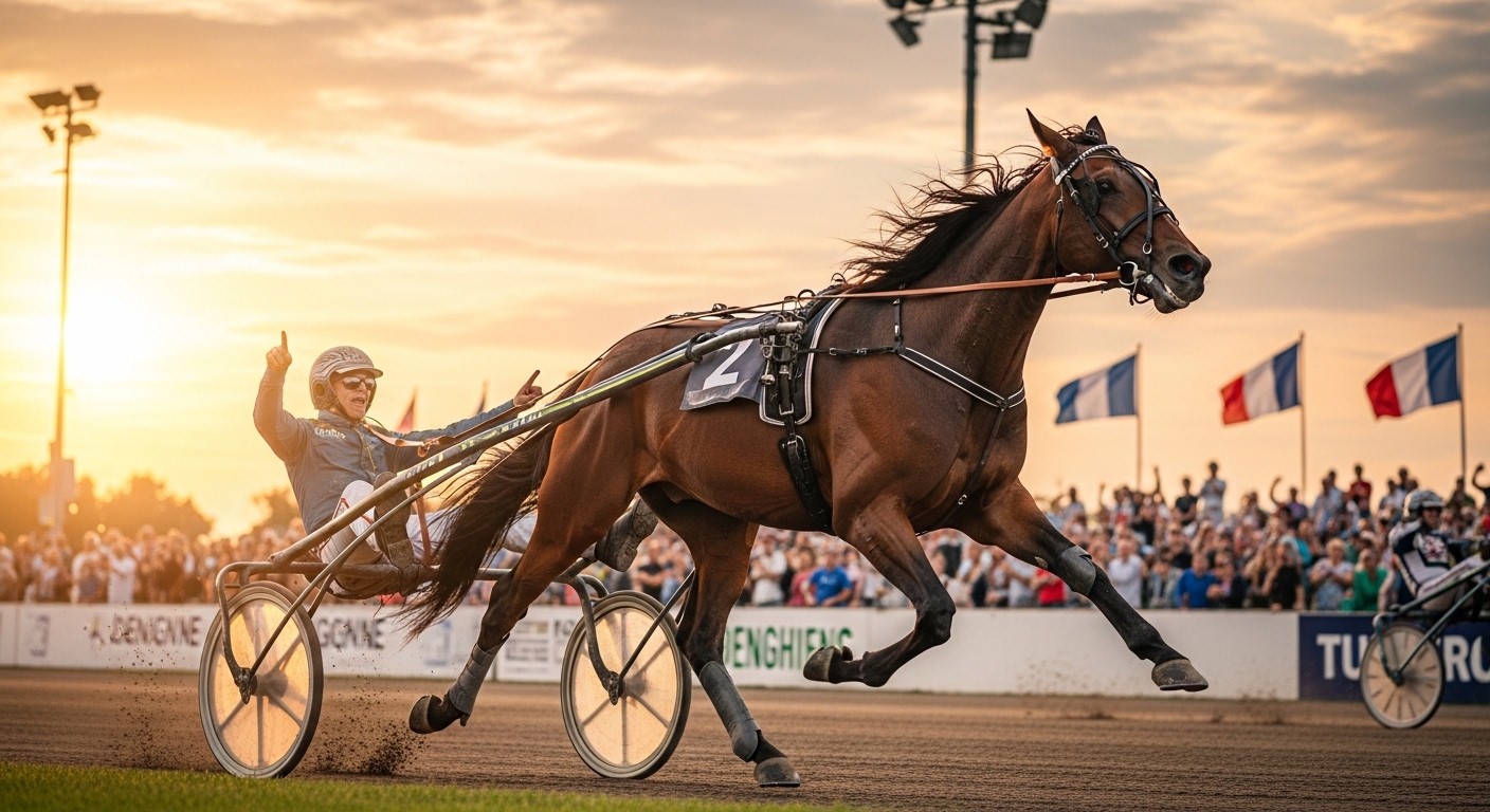 Découvrez l'arrivée du Quinté du 6 mars 2026 à Enghien : Jizou d'Etang s'impose brillamment pour Christian Bigeon, doublé avec Janko Haufor. Analyse complète et perspectives.