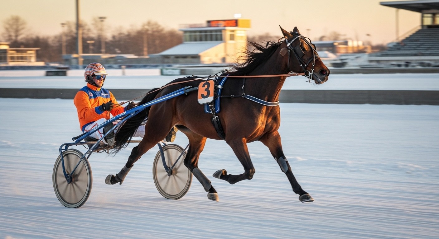 Découvrez comment Nicolas Bazire, avec Hymne du Gers au quinté et ses cracks Lionheart et Liza Josselyn en Groupe I, compte boucler magistralement le meeting d'hiver 2025-2026 à Vincennes. Un entraîneur qui force le respect !