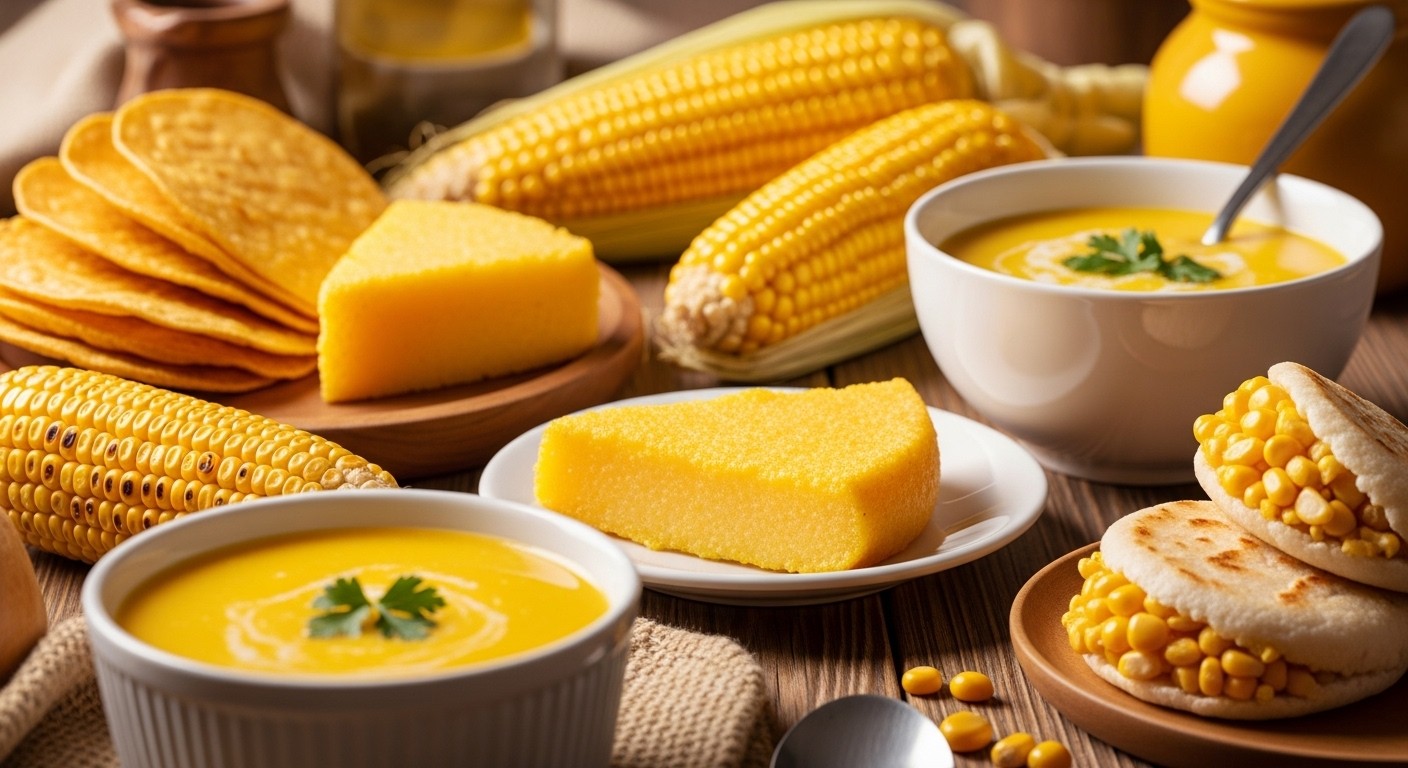 Découvrez des idées savoureuses pour cuisiner le maïs : galettes croustillantes, polenta crémeuse, soupes réconfortantes et bien plus. Recettes inspirées du monde entier !