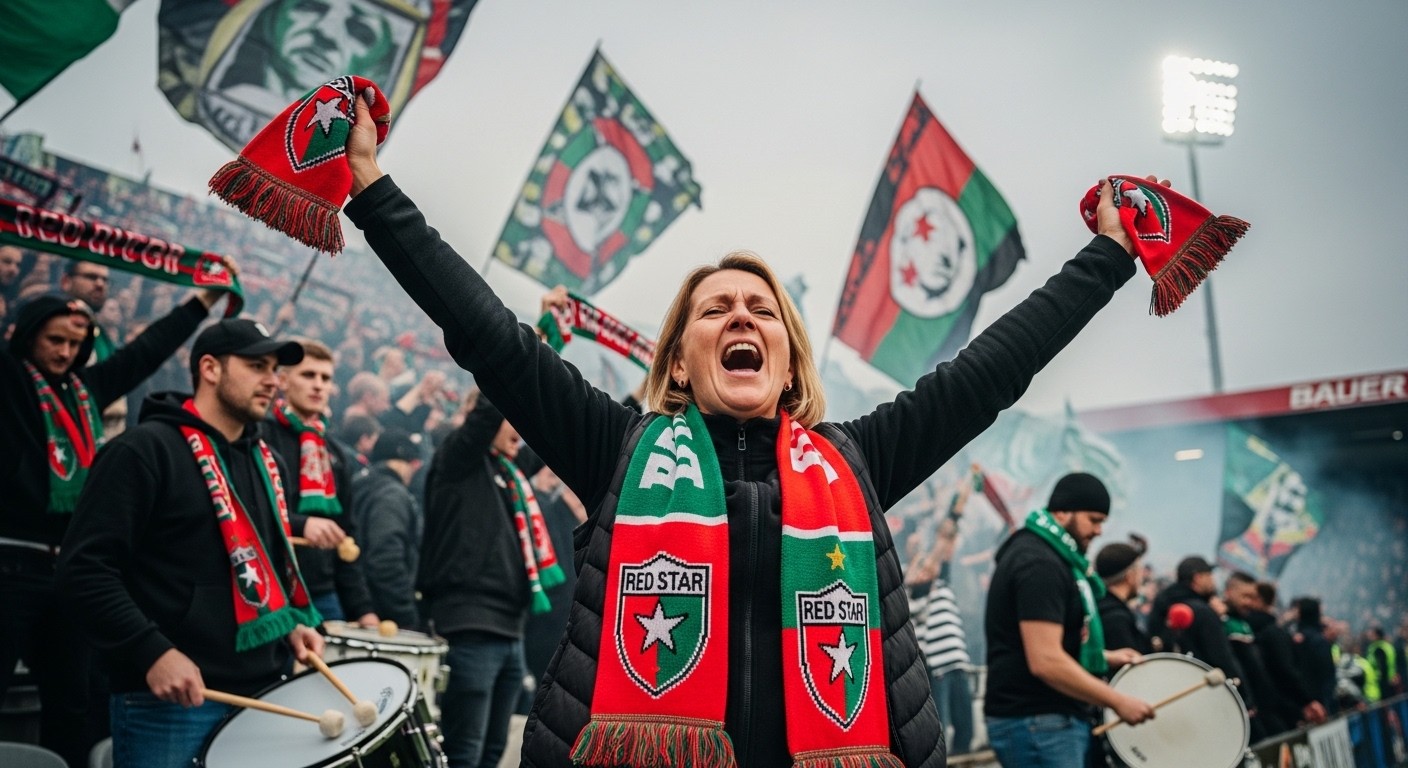 Plongez dans la passion d'une supportrice du Red Star FC qui trouve au stade Bauer son véritable sas de décompression. Ambiance ultras, ferveur populaire et rêves de montée en Ligue 1 : son témoignage authentique.