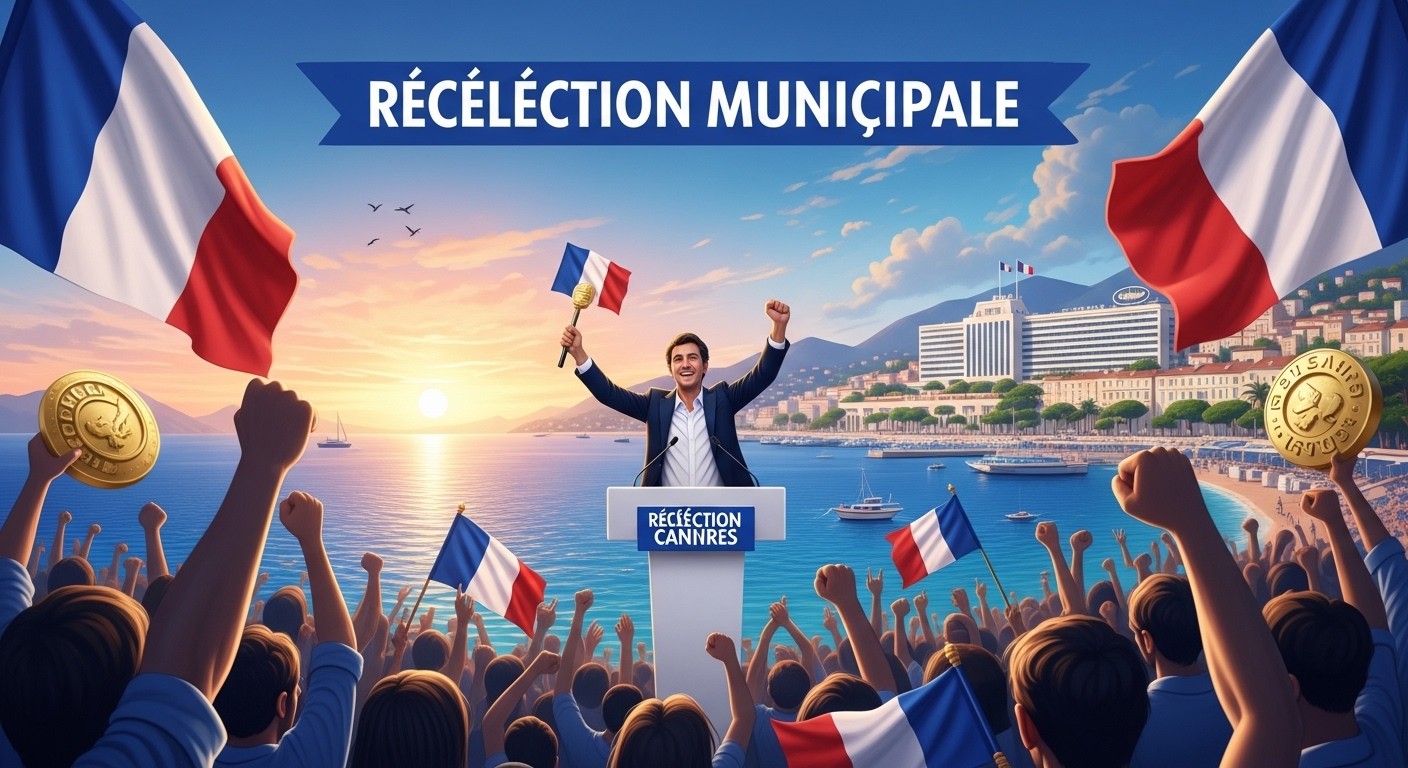 David Lisnard réélu maire de Cannes dès le 1er tour avec 81% des voix. Découvrez les clés de cette victoire écrasante aux municipales 2026 et ses implications pour l'avenir politique.