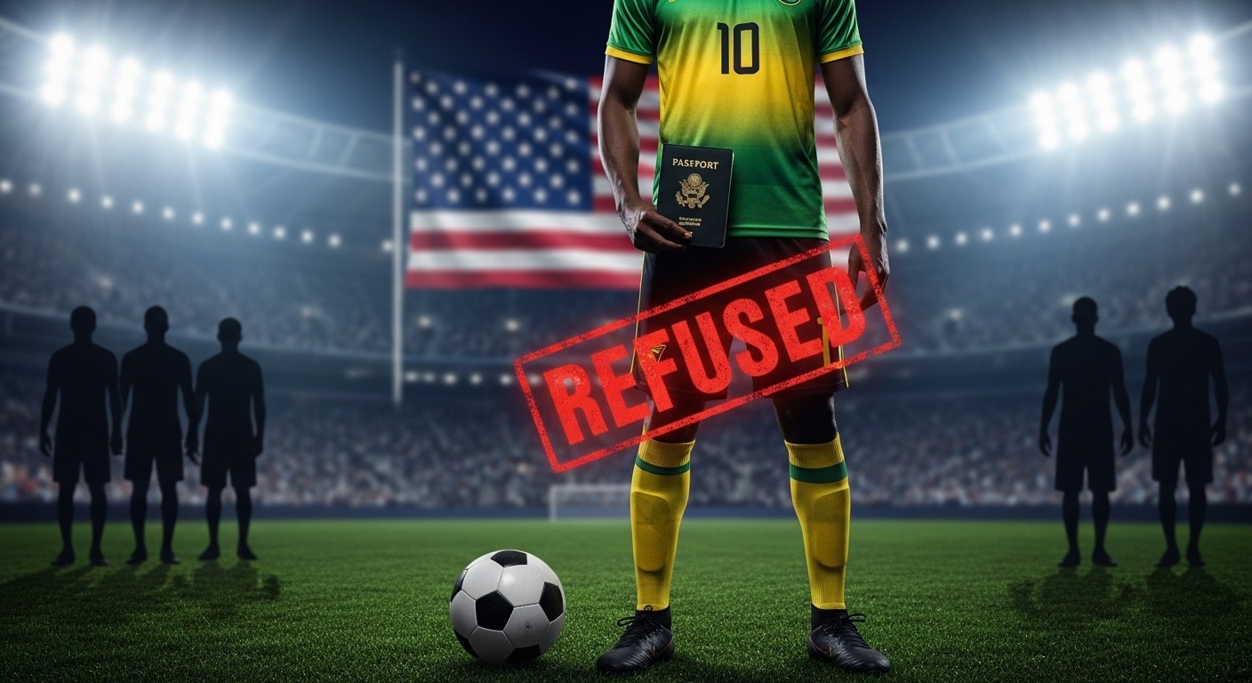 Un club jamaïcain doit affronter le Los Angeles Galaxy en Coupe des Champions Concacaf, mais 10 joueurs, dont plusieurs Haïtiens, se voient refuser des visas américains. Une affaire qui pose de graves questions sur le fair-play sportif et les politiques migratoires.