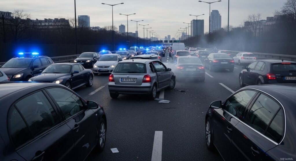 Refus d&rsquo;Obtempérer à Levallois : Course-Poursuite sur le Périphérique