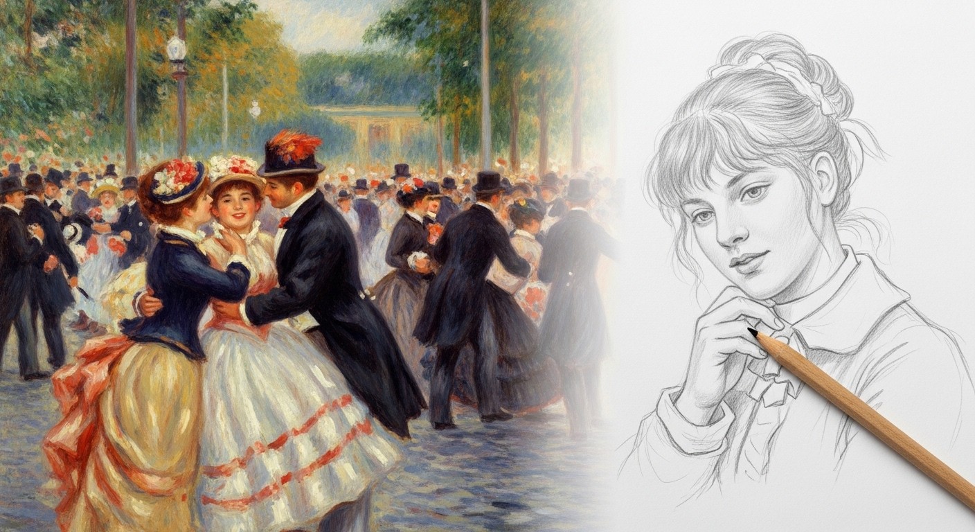 Découvrez les deux expositions Renoir au musée d’Orsay en 2026 : l’amour dans ses toiles joyeuses et ses dessins intimes. Un hommage vibrant à un maître impressionniste.