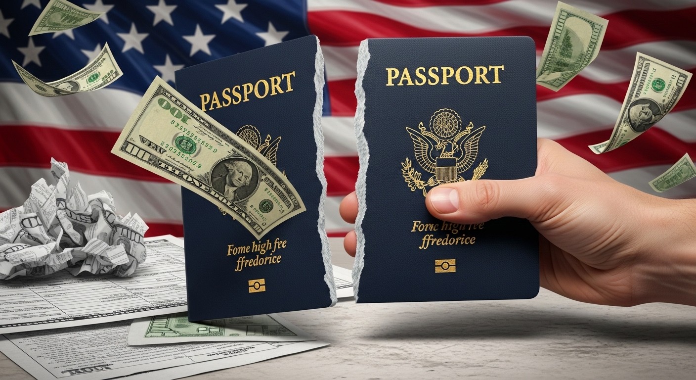 Les frais pour renoncer à la citoyenneté US chutent de 2350 à 450 dollars dès avril 2026. Une victoire majeure pour les Américains accidentels piégés par la fiscalité extraterritoriale. Découvrez les impacts concrets.