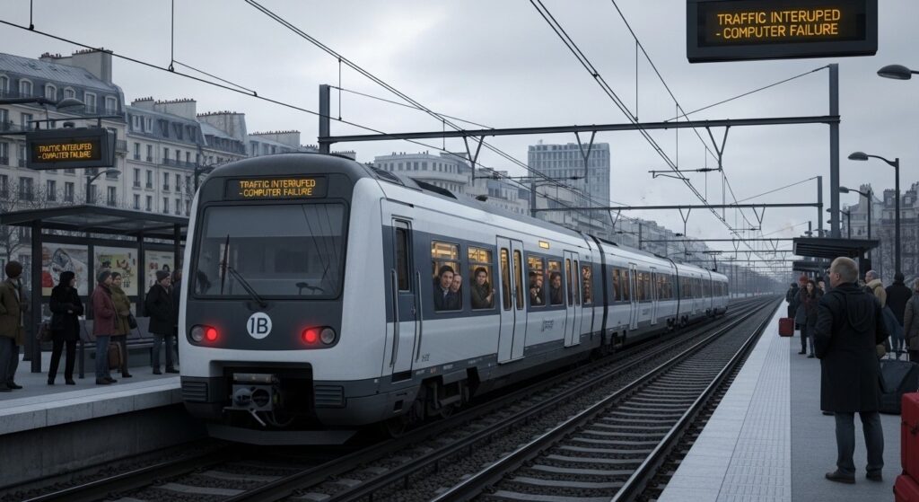 RER B et D : Panne Informatique Massive à Paris Nord
