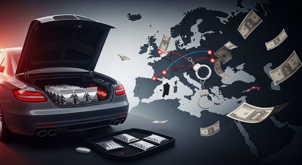 Réseau Narcotrafic Cocaïne Démantelé en Europe