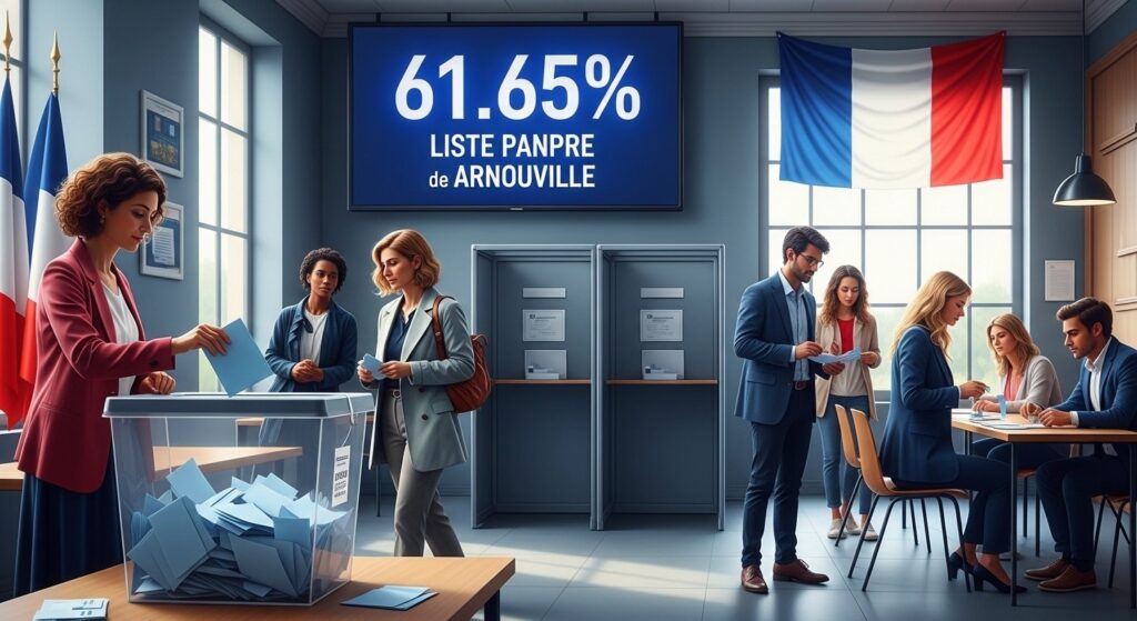 Résultats Municipales 2026 Arnouville : Victoire dès le 1er Tour