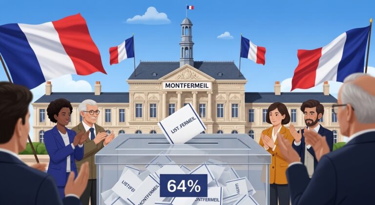 Résultats Municipales 2026 Montfermeil : Victoire Large au 1er Tour