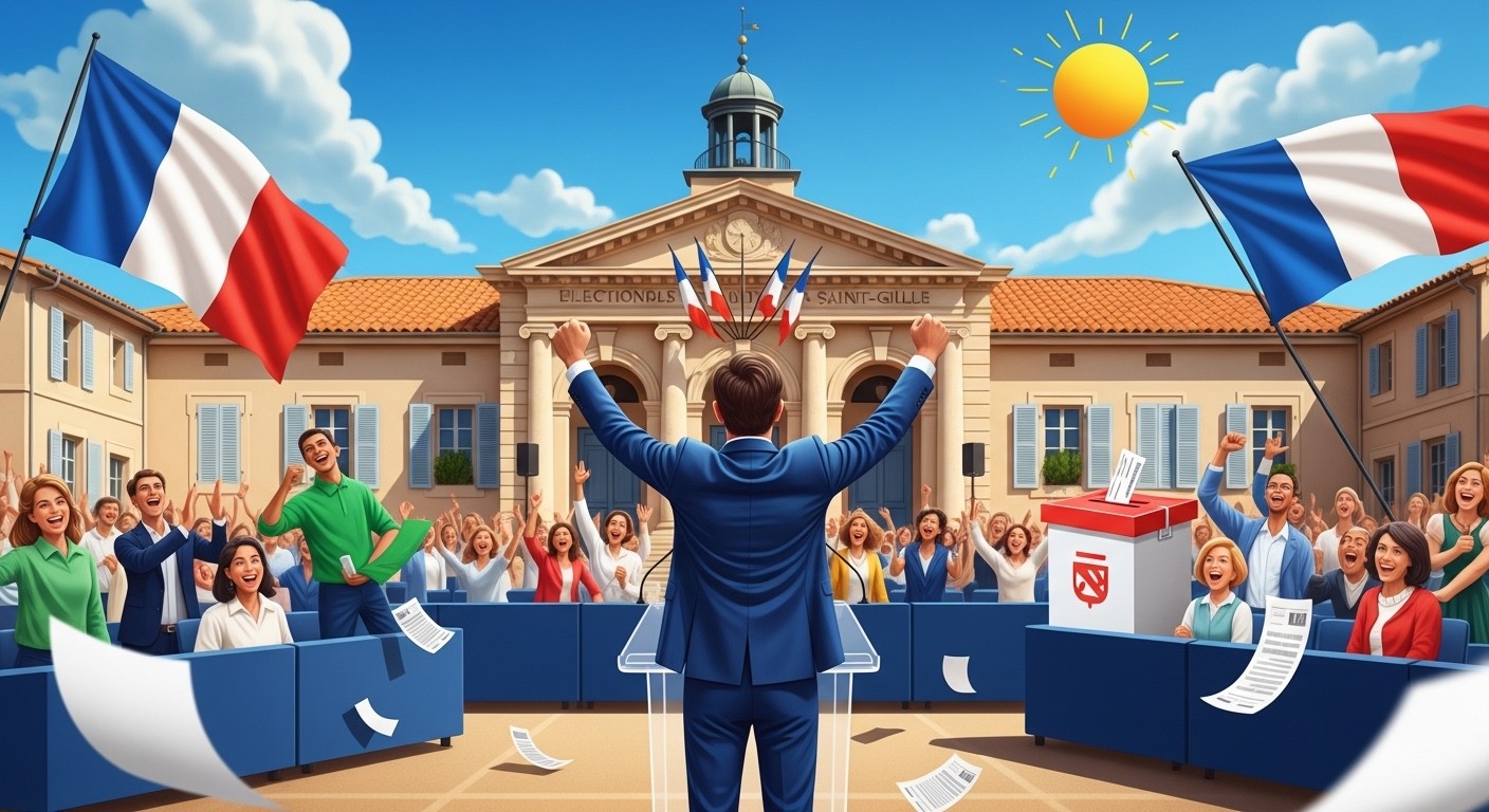 Découvrez les résultats détaillés du premier tour des municipales 2026 à Saint-Gilles (Gard) : score impressionnant d'Eddy Valadier, participation en hausse et analyse du scrutin local.