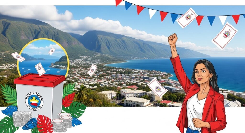 Résultats Municipales 2026 Sainte-Marie : Victoire Historique de Céline Sitouze