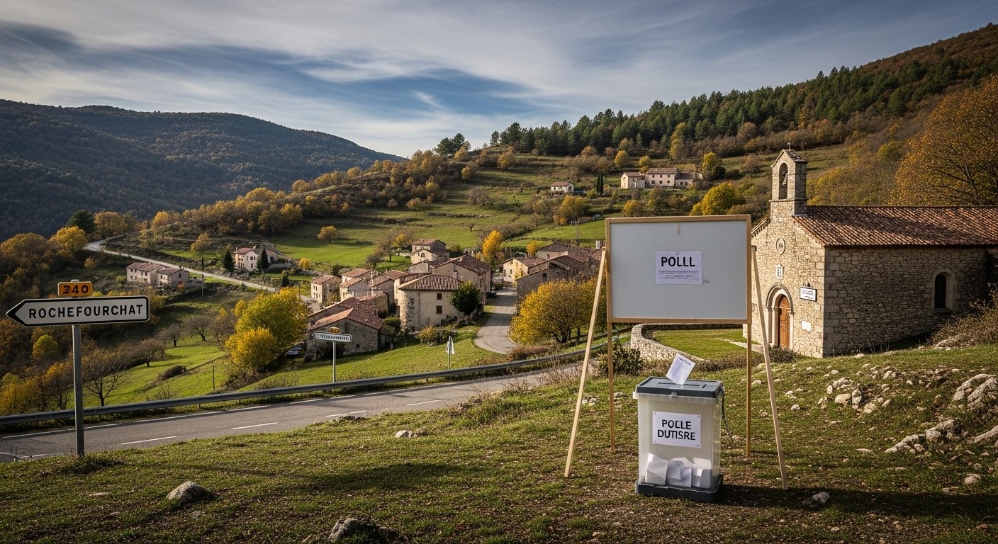 Découvrez Rochefourchat, la plus petite commune de France avec seulement 2 habitants permanents mais 11 électeurs. Une élection municipale atypique dans la Drôme qui interroge la démocratie locale.