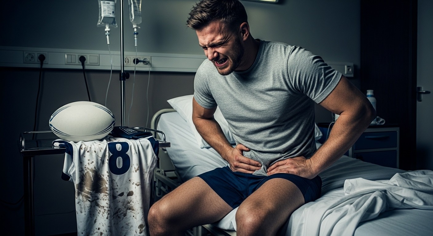 Découvrez le calvaire d'un ouvreur de Grenoble terrassé par un staphylocoque après un match sur synthétique : douleur extrême, perte de poids et long retour attendu.
