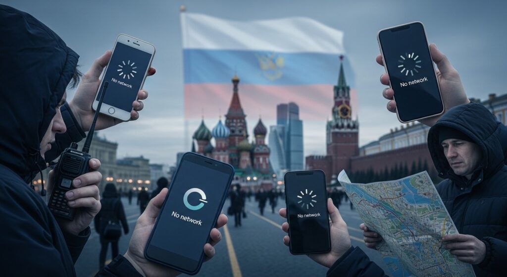 Russie : Coupures Internet à Moscou pour « Sécurité »