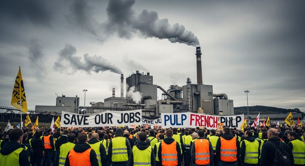 Sauver Fibre Excellence : La Bataille pour les Dernières Usines de Pâte à Papier