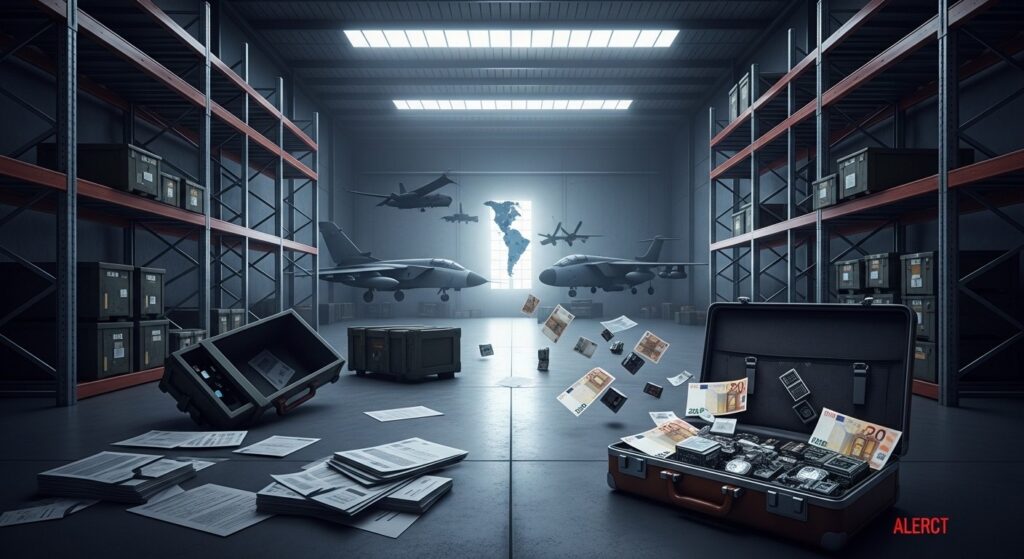 Scandale Italien : 2500 Pièces d&rsquo;Avions Militaires Disparues à 17 Millions