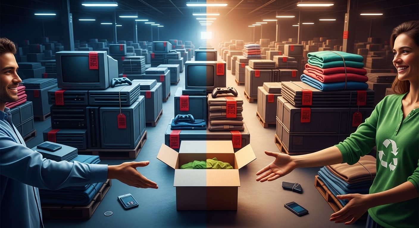 Découvrez comment le tribunal de Meaux sauve TV, consoles et vêtements de la destruction en les donnant à des associations. Une initiative solidaire et écolo qui lutte contre le gaspillage.