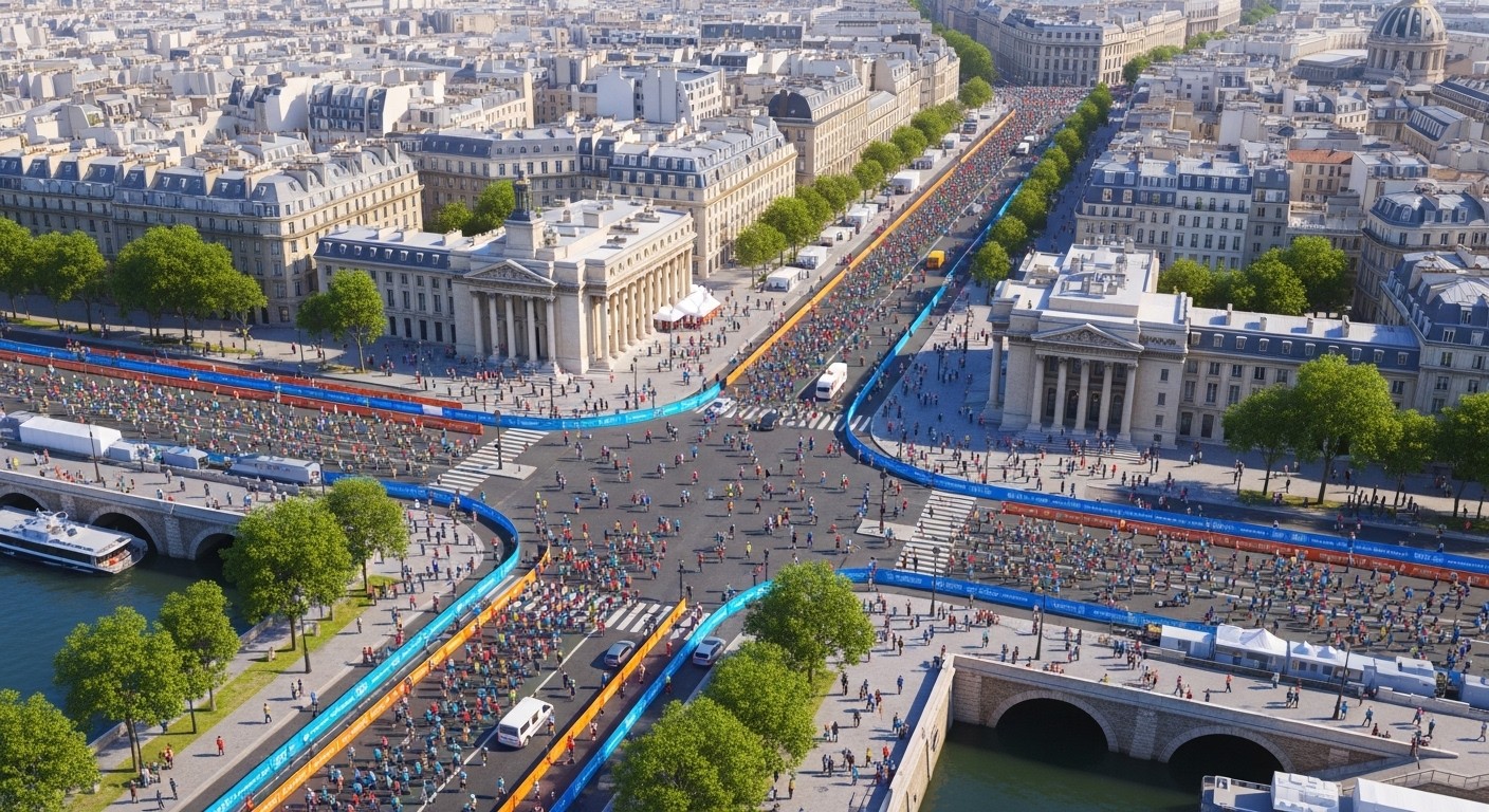 Découvrez les rues et axes fermés pour le Semi de Paris 2026 le 8 mars : liste complète des interdictions de circulation et stationnement à Paris centre ce week-end.
