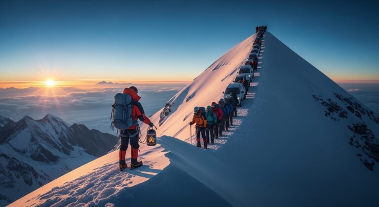 Sept Sommets : Quand l&rsquo;Alpinisme Devient un Business Lucratif