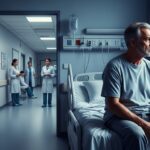 Sexagénaire Bloque Chambre Hôpital Espagnol : Justice Saisie