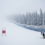 Ski Alpin : Super-G de Courchevel Annulé à Cause de la Neige et Brouillard