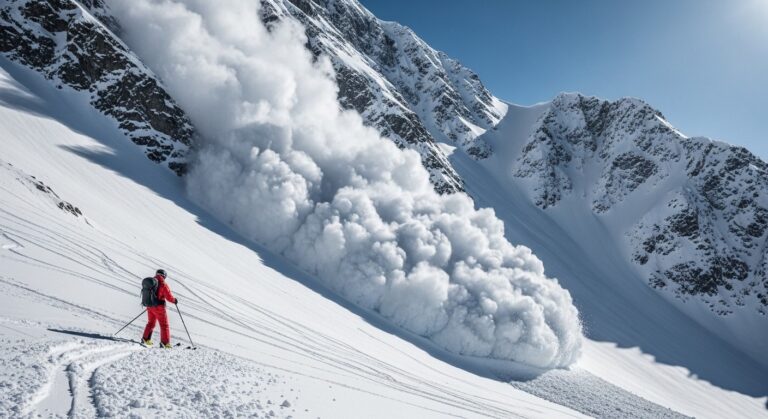 Skieur Miraculé Après Avalanche Mortelle Dans Les Alpes