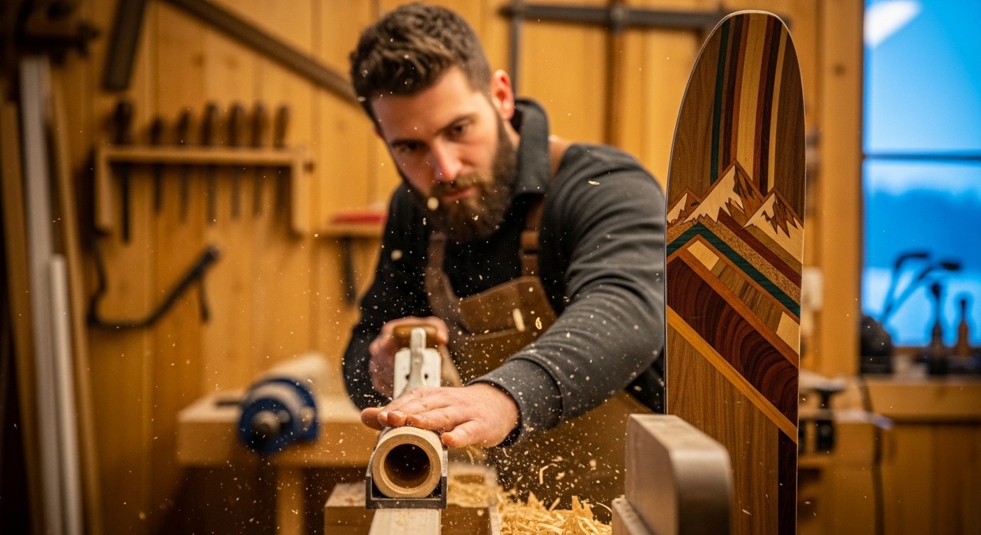 Découvrez comment un artisan près de Grenoble fabrique à la main des skis en bois uniques, alliant tradition et technologie moderne pour une glisse authentique et personnalisée. Une renaissance fascinante !