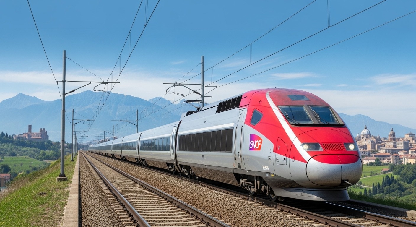 La SNCF va conquérir le marché italien de la grande vitesse avec des lignes Turin-Rome et Turin-Venise à partir de 2027. Découvrez les enjeux, la concurrence et les impacts attendus sur les voyageurs.
