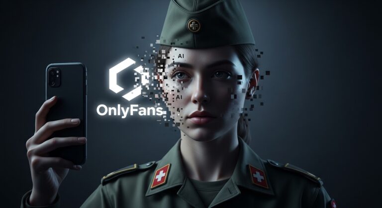 Soldate Suisse et IA : Photos Détournées pour OnlyFans