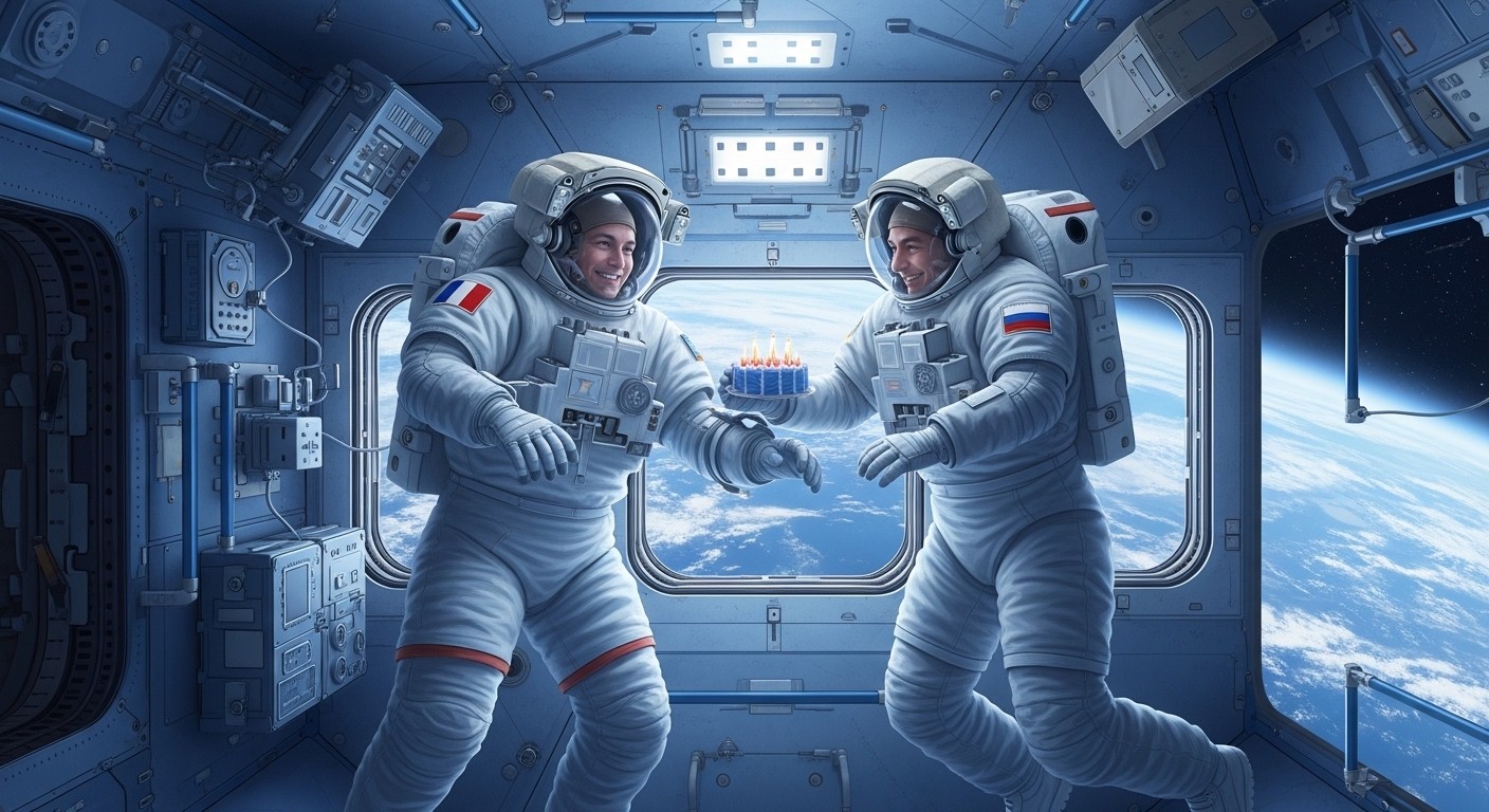 Découvrez comment Sophie Adenot cohabite avec des cosmonautes russes dans l'ISS malgré les tensions mondiales. Une coopération spatiale pacifique qui défie les soupçons d'espionnage et les crises géopolitiques.