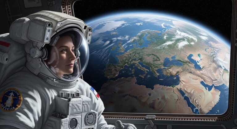 Sophie Adenot Depuis l’ISS : Soutien Émouvant aux Sinistrés