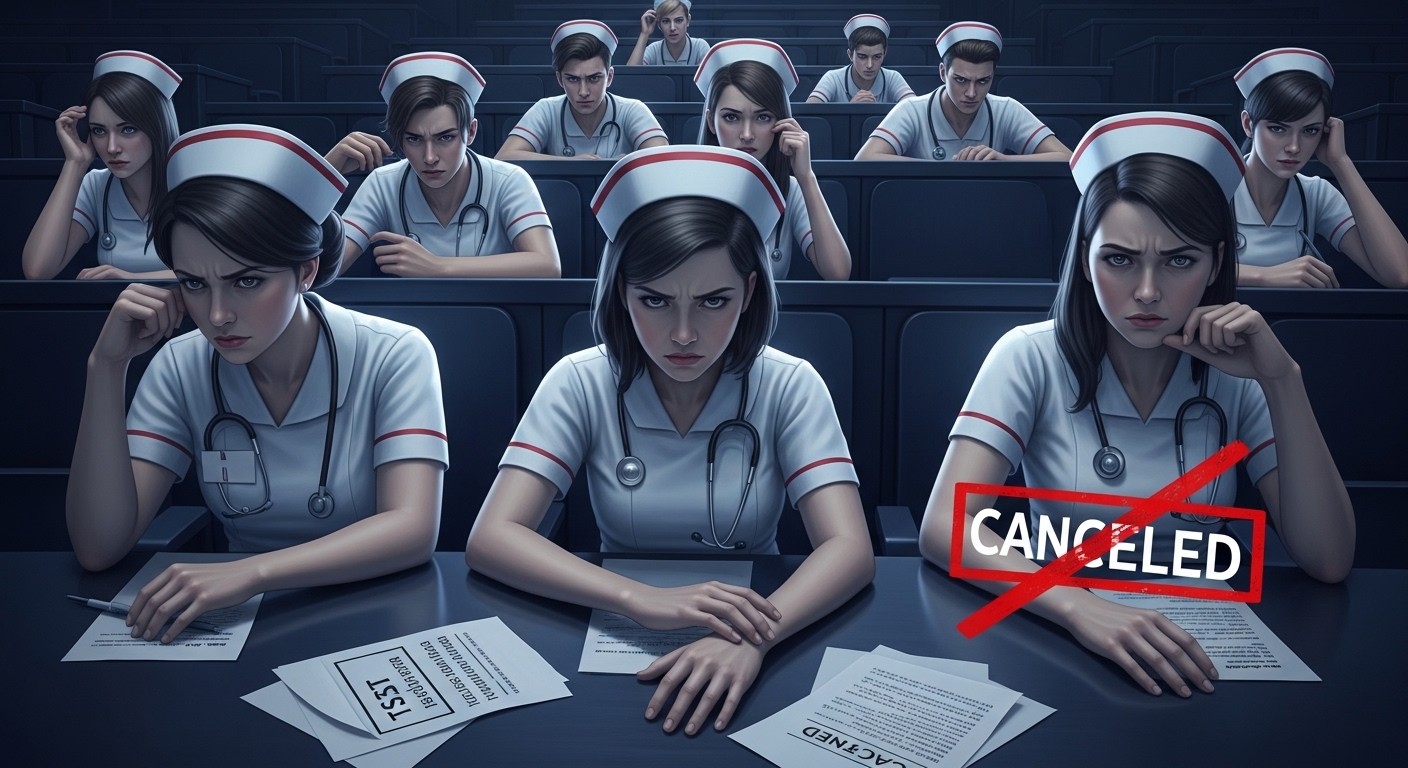 Plus de 1100 étudiants infirmiers à Lille doivent repasser un partiel annulé pour soupçons de fuite de sujets. Découvrez pourquoi ils dénoncent une sanction collective injuste et ce que cela révèle sur l'équité des examens.