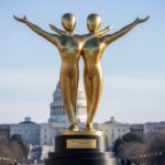 Statue Trump Epstein Titanic : Provocation près du Capitole