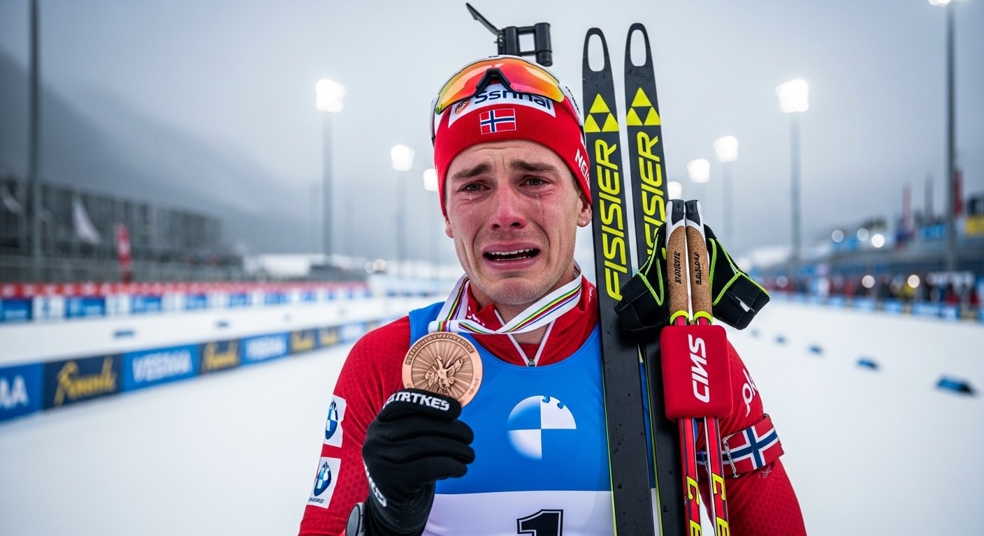 Sturla Laegreid revient sur son aveu d'infidélité en direct aux JO d'hiver 2026 après sa médaille. Stress, perte de poids et résilience : une histoire humaine.