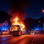 Suisse : Six Morts dans Incendie d&rsquo;Autocar, Acte Volontaire ?
