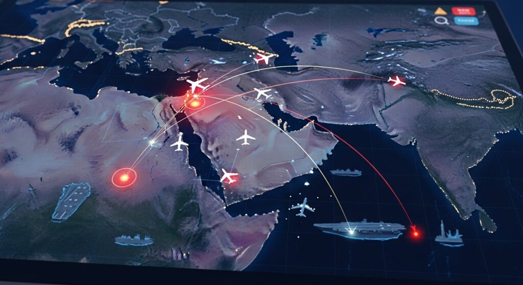 Suivre la Guerre au Moyen-Orient en Temps Réel via Apps Avions