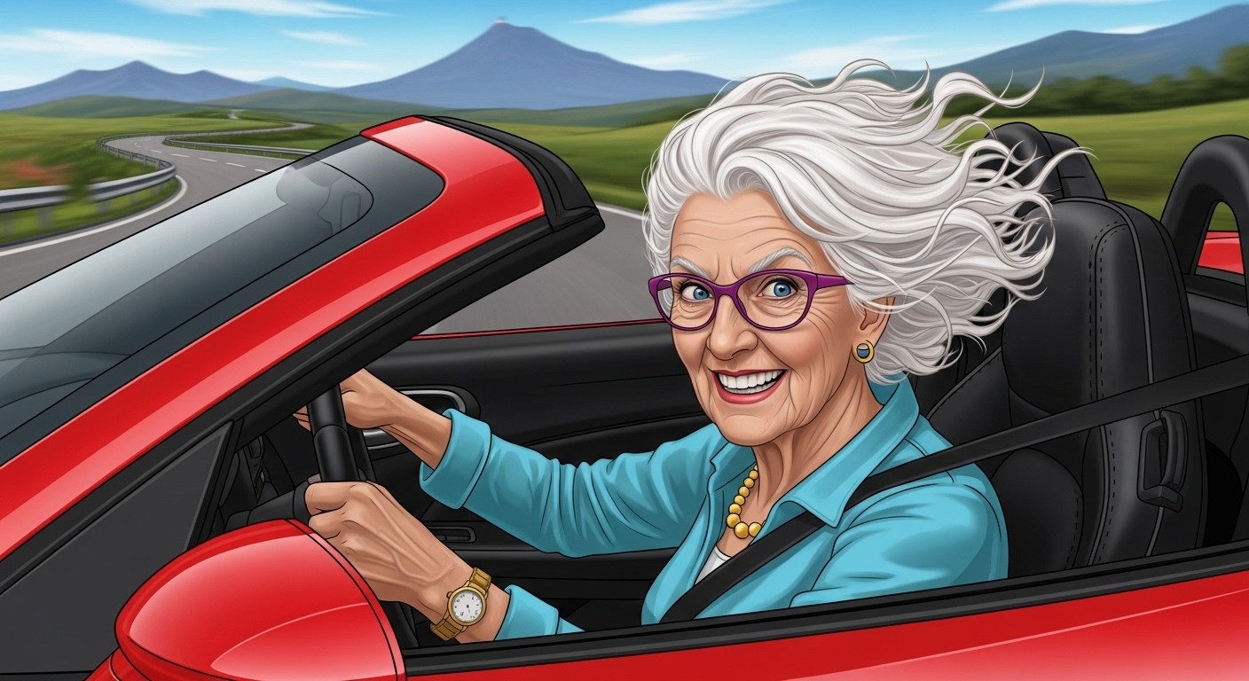 Découvrez Supercarmamie, retraitée de 75 ans du Puy-de-Dôme qui enflamme les réseaux avec son humour et sa passion pour les supercars aux côtés de son petit-fils. Un phénomène hilarant !