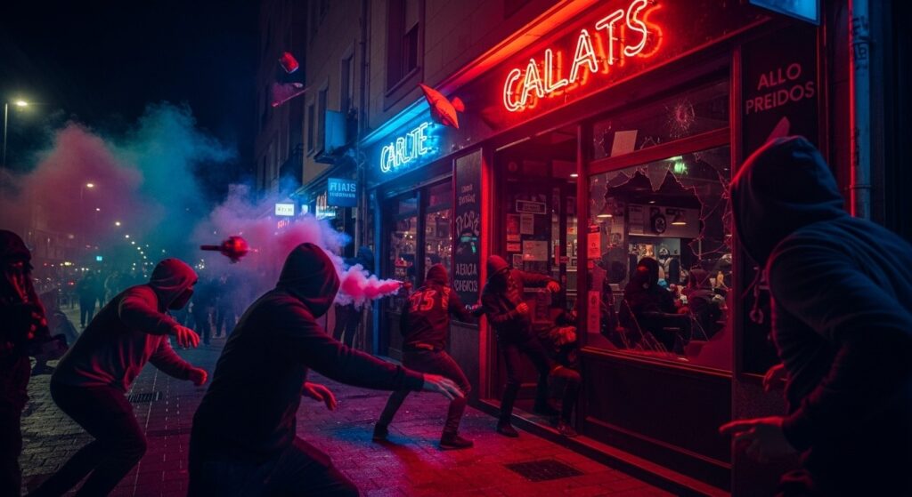 Supporters Lyonnais Attaqués à Vigo : Violences Avant Celta-OL