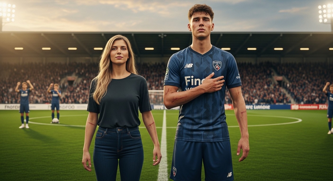 Découvrez l'histoire émouvante de Tahirys Dos Santos, jeune footballeur du FC Metz rescapé de l'incendie tragique de Crans-Montana, honoré lors du match contre Brest avec sa compagne et un ancien coéquipier.