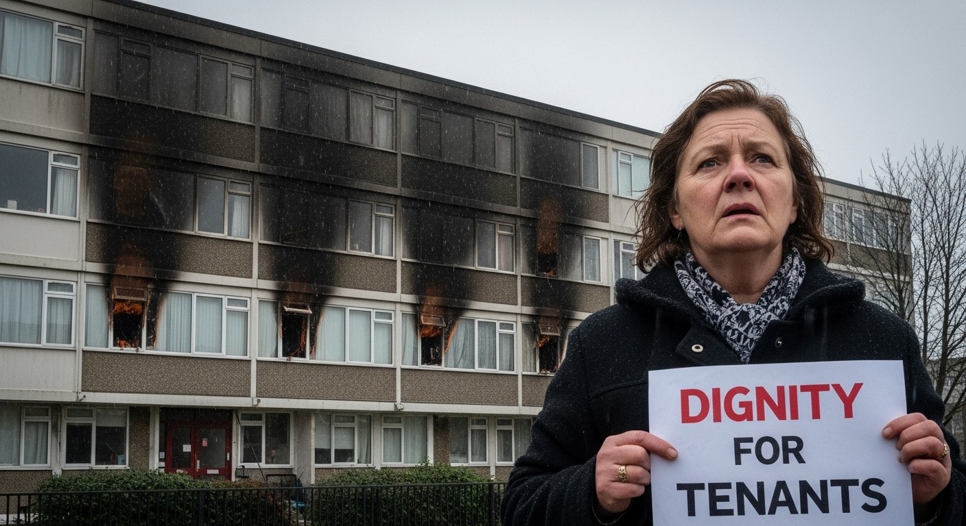 À Thiais, près d’un an après un violent incendie, des locataires vivent encore dans des conditions indignes : coupures d’électricité, insalubrité persistante. Leur combat pour la dignité alerte sur l’inaction des bailleurs sociaux.