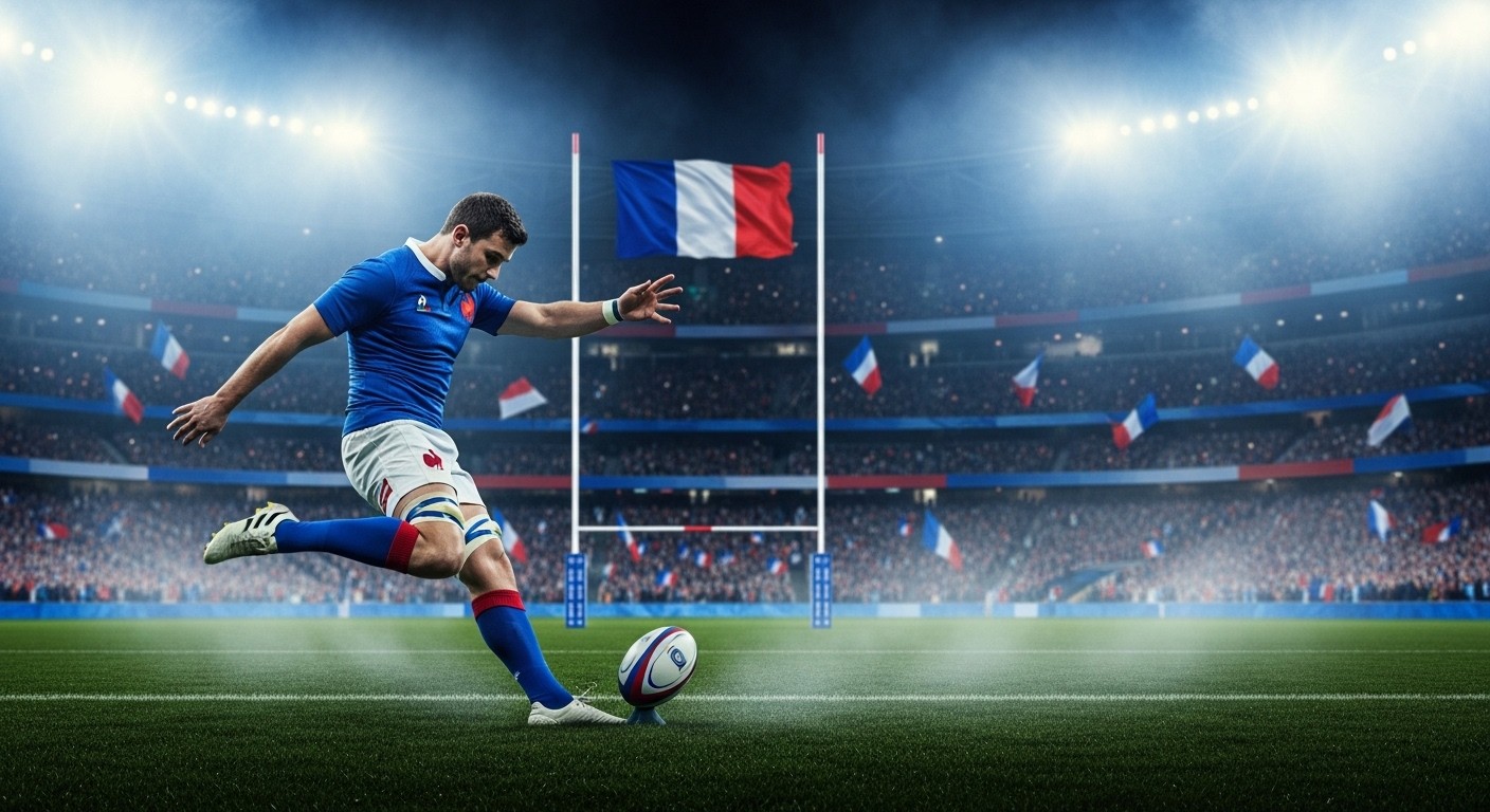Découvrez comment Thomas Ramos a inscrit une pénalité décisive à la dernière seconde face à l’Angleterre pour offrir le Tournoi des Six Nations 2026 au XV de France (48-46). Récit et coulisses.