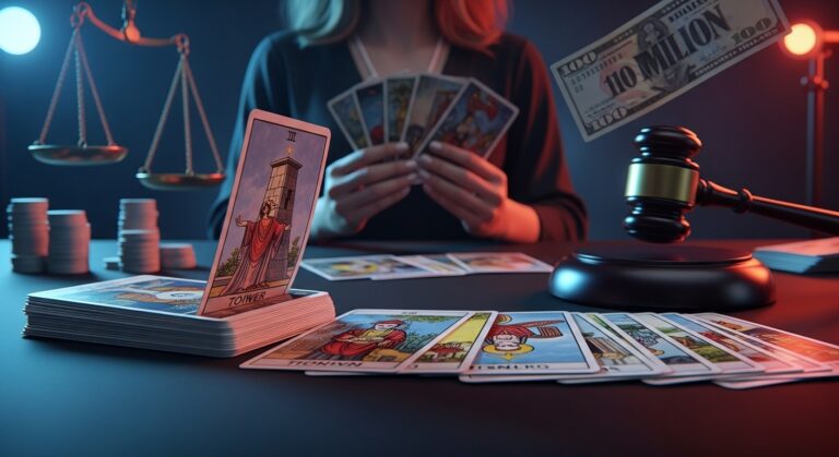 Tireuse de Tarot Condamnée à 10 Millions de Dollars pour Diffamation