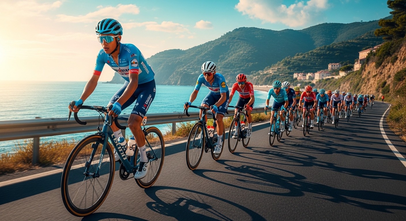 Découvrez à quelle heure et sur quelle chaîne TV suivre Tirreno-Adriatico 2026, la Course des Deux Mers. Favoris, parcours et diffusion en direct du 9 au 15 mars pour ne rien manquer du cyclisme italien !