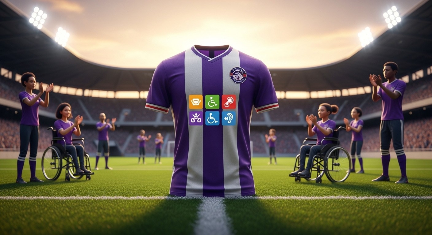 Découvrez comment Toulouse-Lorient devient le premier « match le plus inclusif » de Ligue 1, avec audiodescription, fan-zone handisport et maillots symboliques pour l’accessibilité handicap.