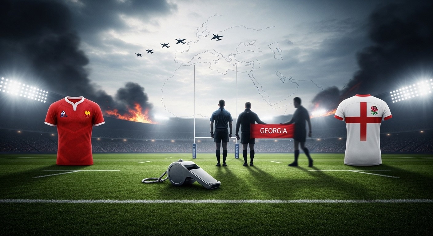 Le conflit au Moyen-Orient perturbe le rugby : Nic Berry remplacé par Nika Amashukeli pour France-Angleterre. Découvrez les impacts sur le Tournoi et les enjeux pour les Bleus.