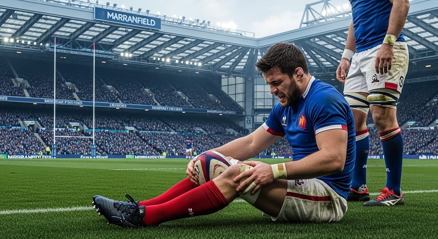 Découvrez le forfait d'Hugo Auradou pour France-Écosse en Six Nations 2026 et le retour de Cameron Woki. Impact, analyse et enjeux du match décisif à Murrayfield !