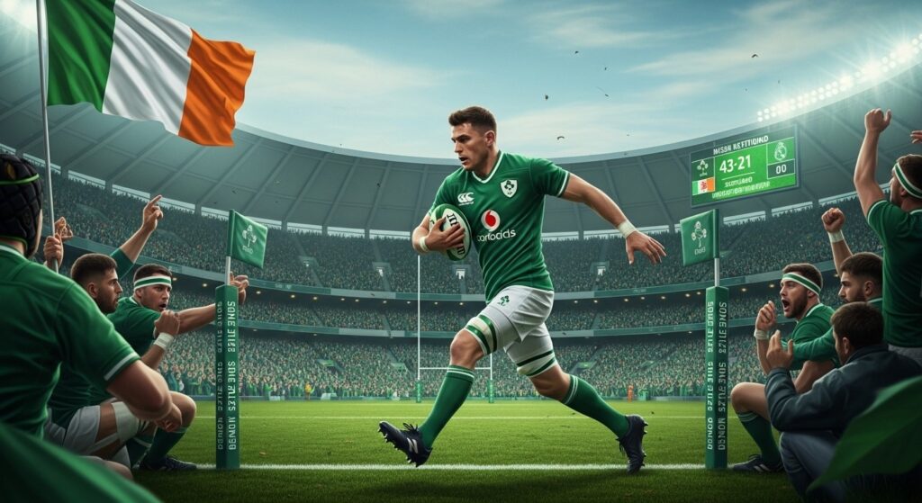 Tournoi Six Nations 2026 : Irlande Bat Écosse et Met la Pression sur les Bleus