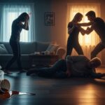 Tragédie Familiale : Fils Étrangle Père Après Café Bouillant sur Mère