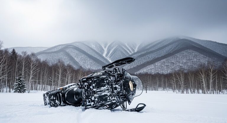 Tragique Accident Motoneige Fillette 8 Ans Japon